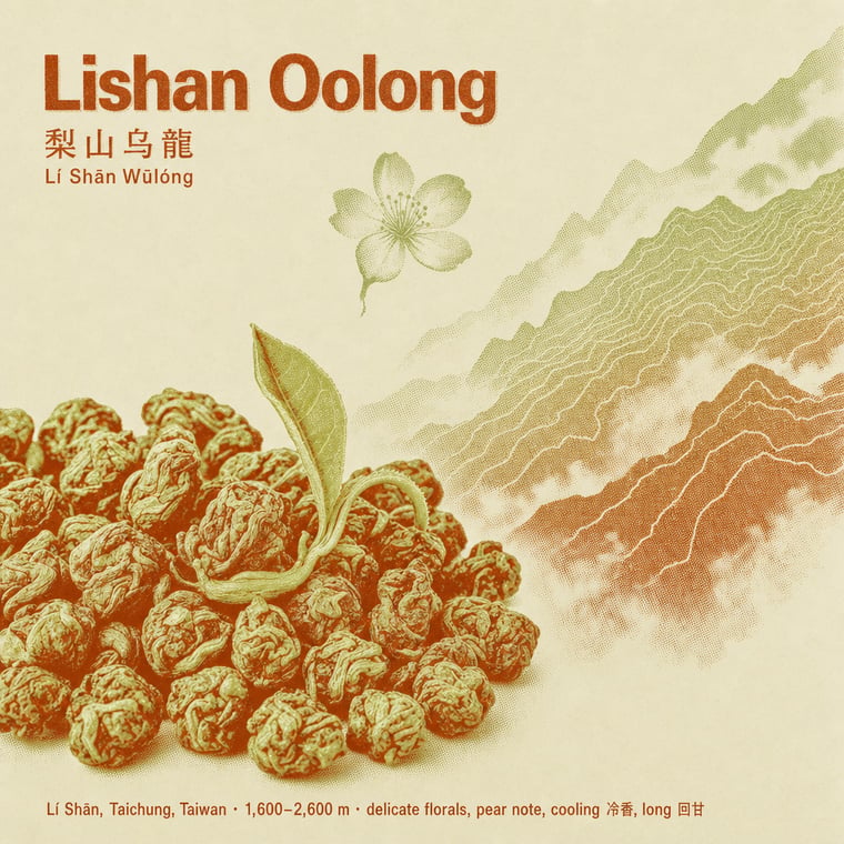 The design — Líshān Oolong