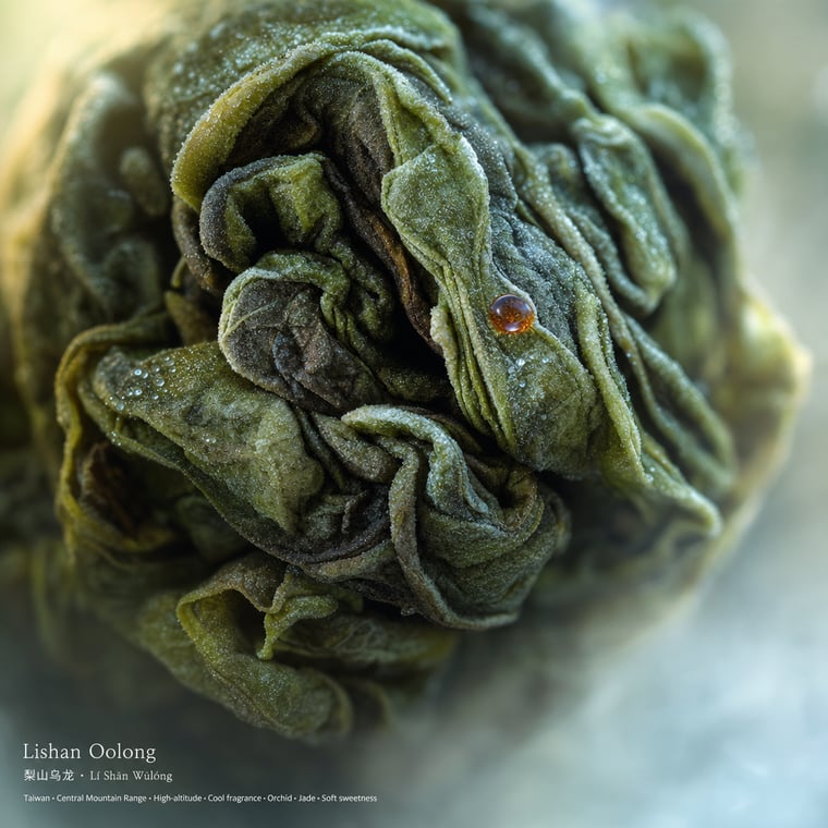 The design — Líshān Oolong