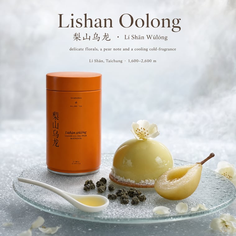 The design — Líshān Oolong