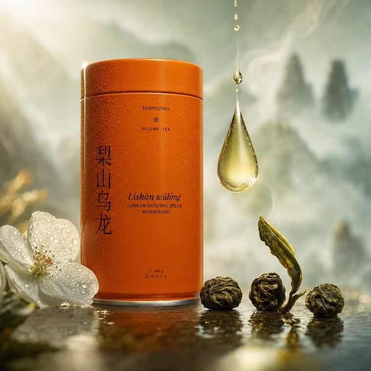 The design — Líshān Oolong