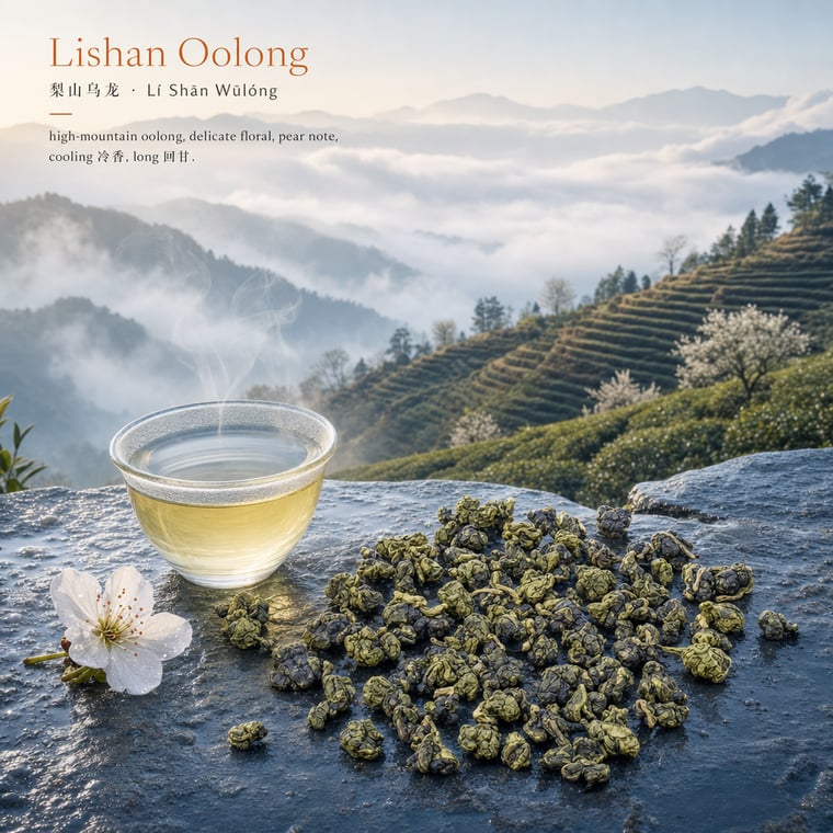 The design — Líshān Oolong