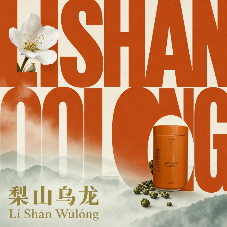 The design — Líshān Oolong