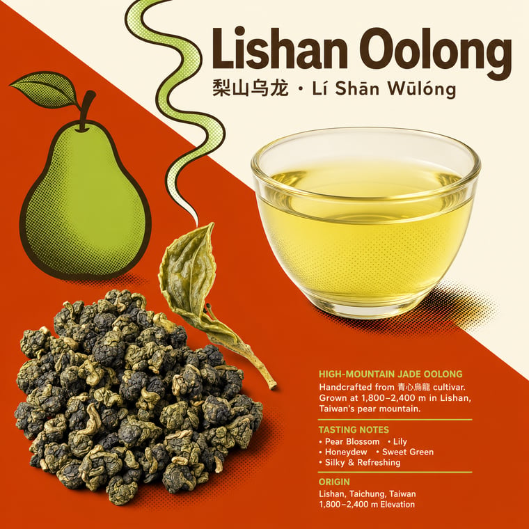 The design — Líshān Oolong