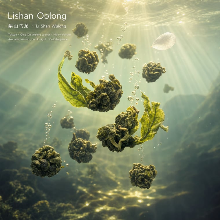 The design — Líshān Oolong