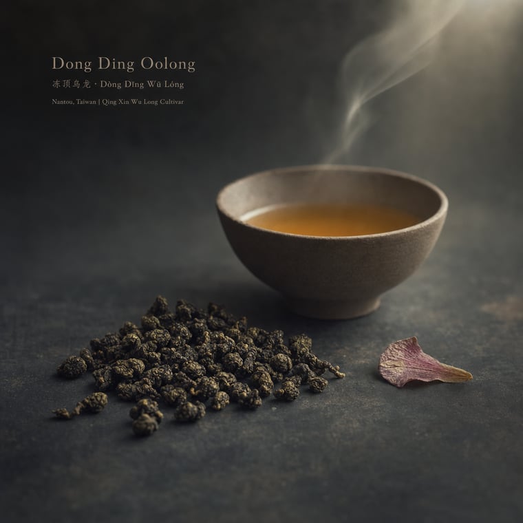 The design — Dòng Dǐng Oolong