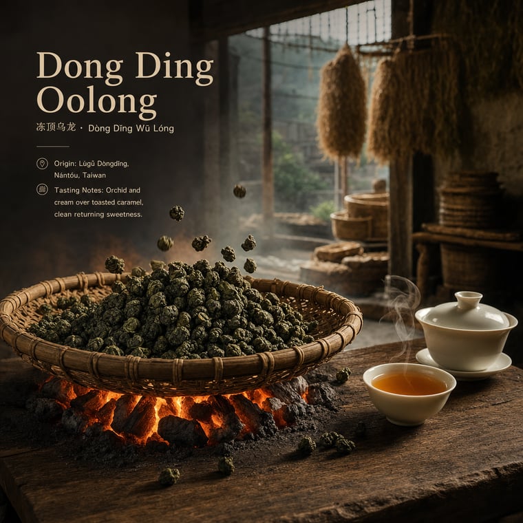 The design — Dòng Dǐng Oolong