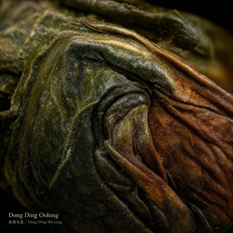 The design — Dòng Dǐng Oolong