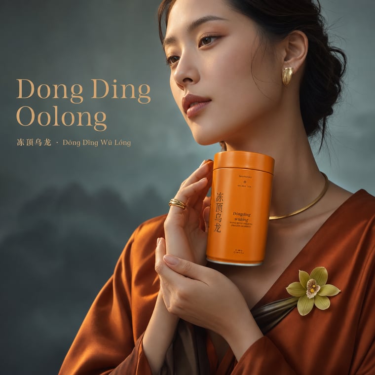 The design — Dòng Dǐng Oolong