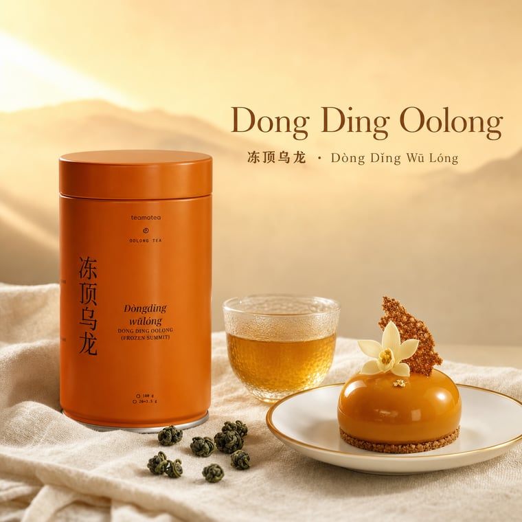 The design — Dòng Dǐng Oolong