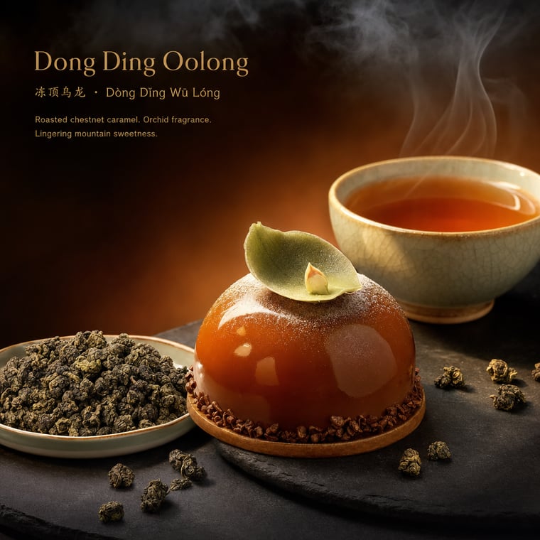 The design — Dòng Dǐng Oolong