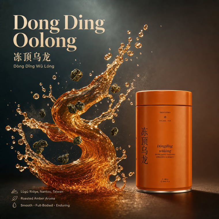 The design — Dòng Dǐng Oolong