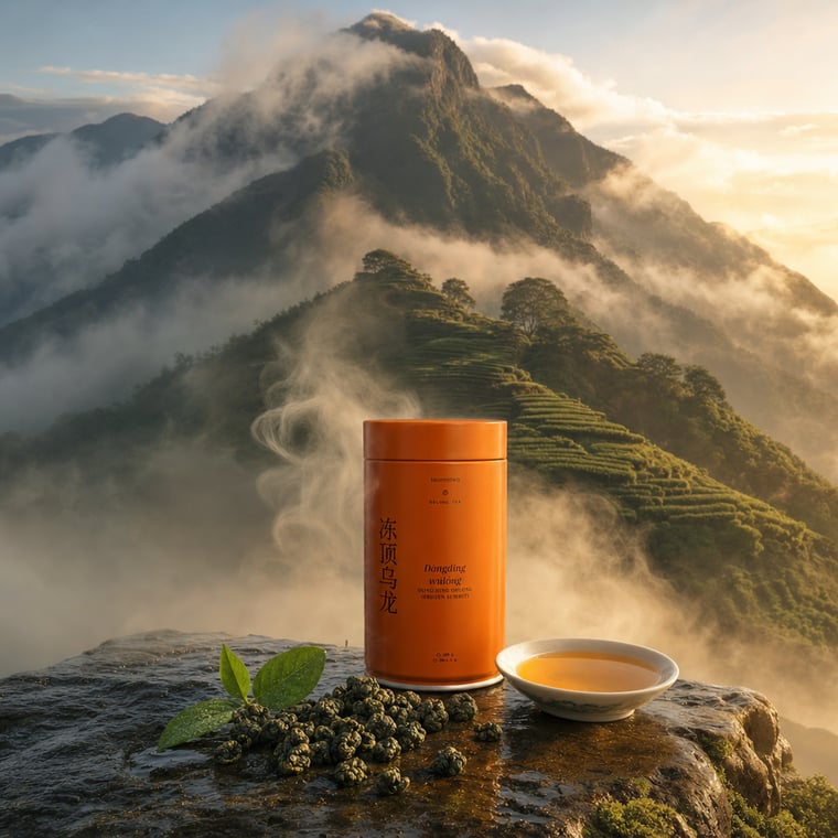The design — Dòng Dǐng Oolong