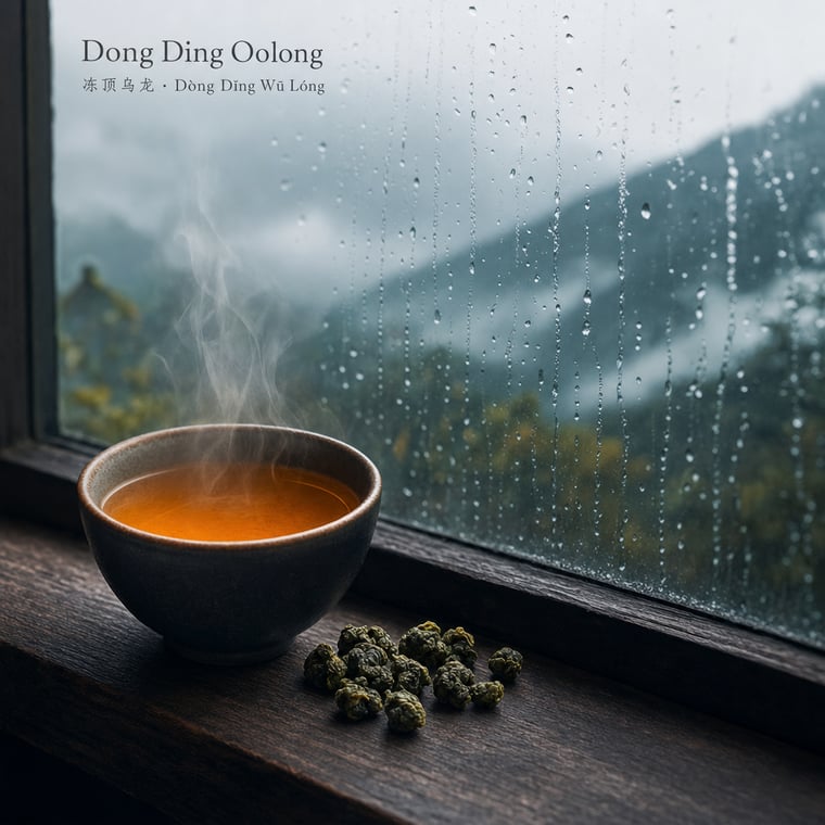 The design — Dòng Dǐng Oolong