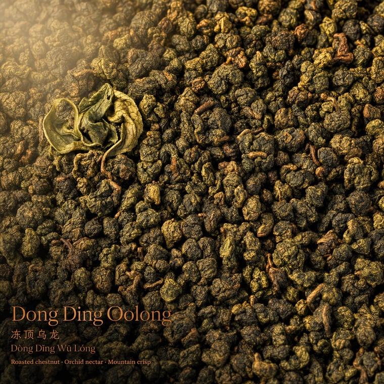 The design — Dòng Dǐng Oolong