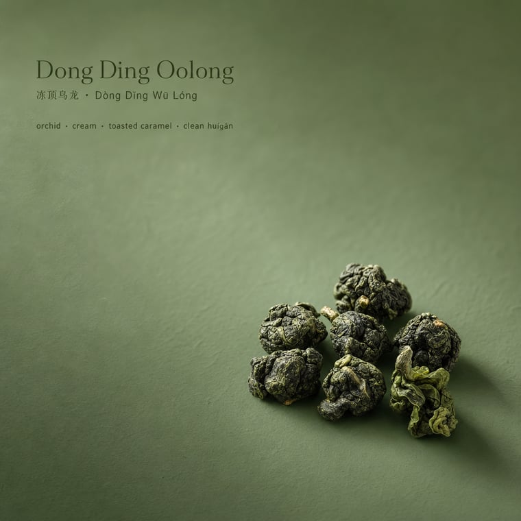 The design — Dòng Dǐng Oolong
