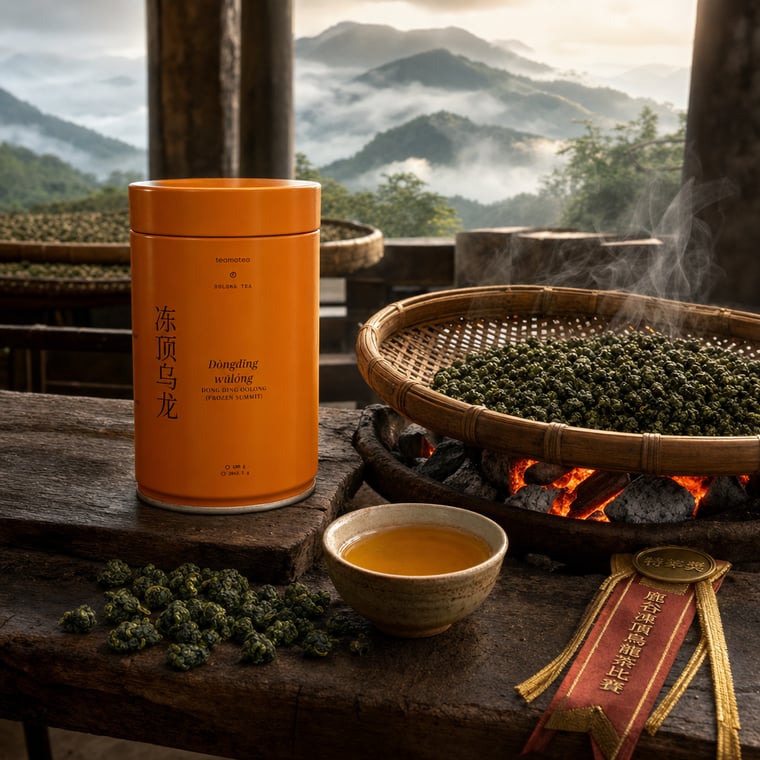 The design — Dòng Dǐng Oolong