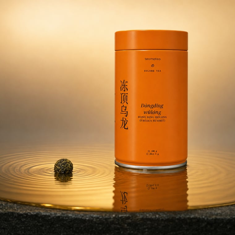 The design — Dòng Dǐng Oolong