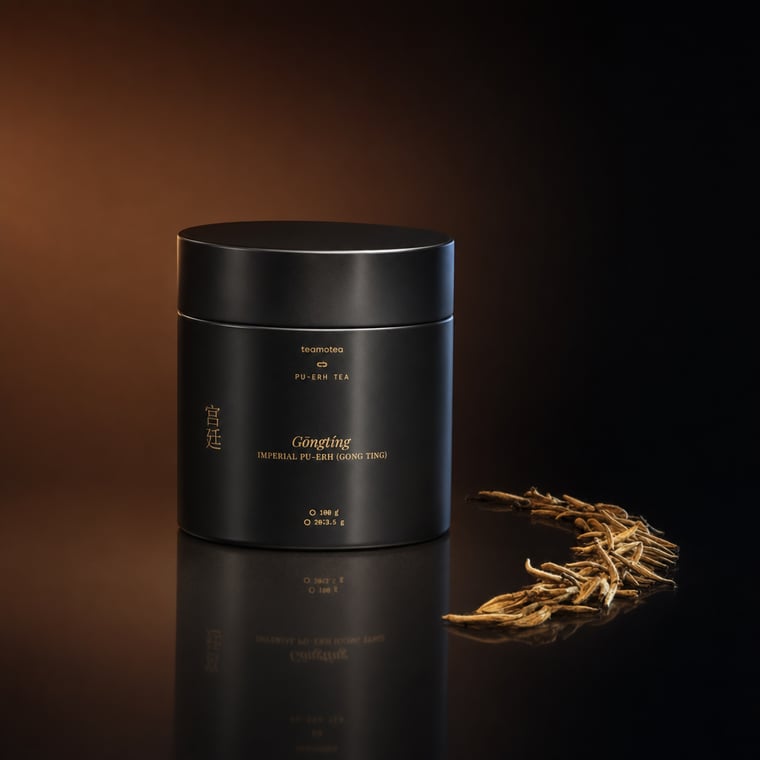 The design — Gong Ting Pu-erh