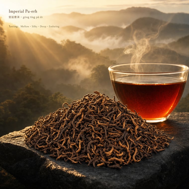 The design — Gong Ting Pu-erh