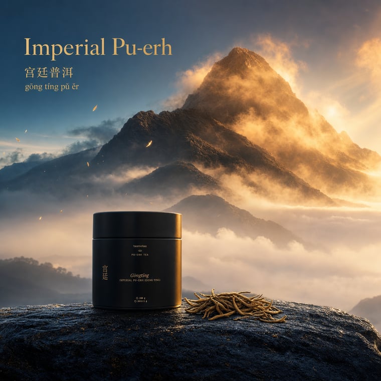 The design — Gong Ting Pu-erh