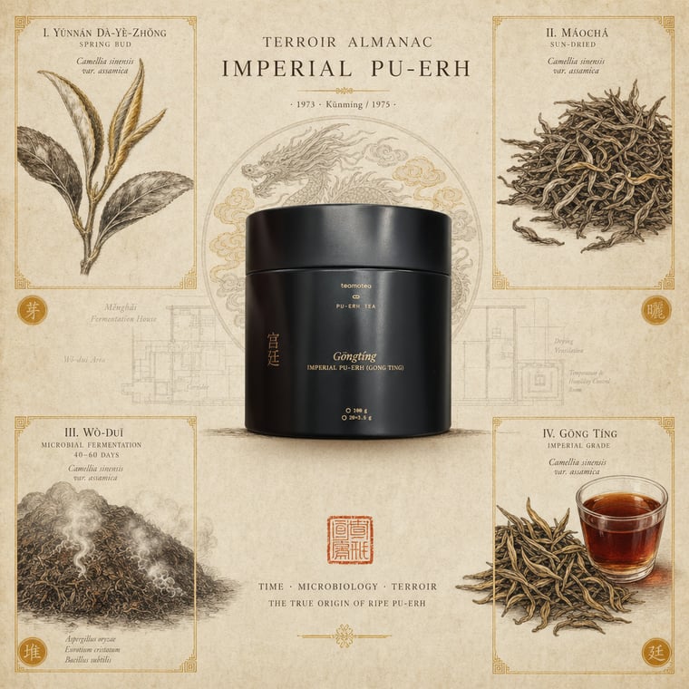 The design — Gong Ting Pu-erh