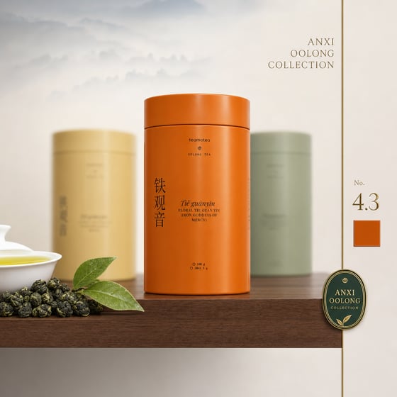 Floral Tie Guan Yin
