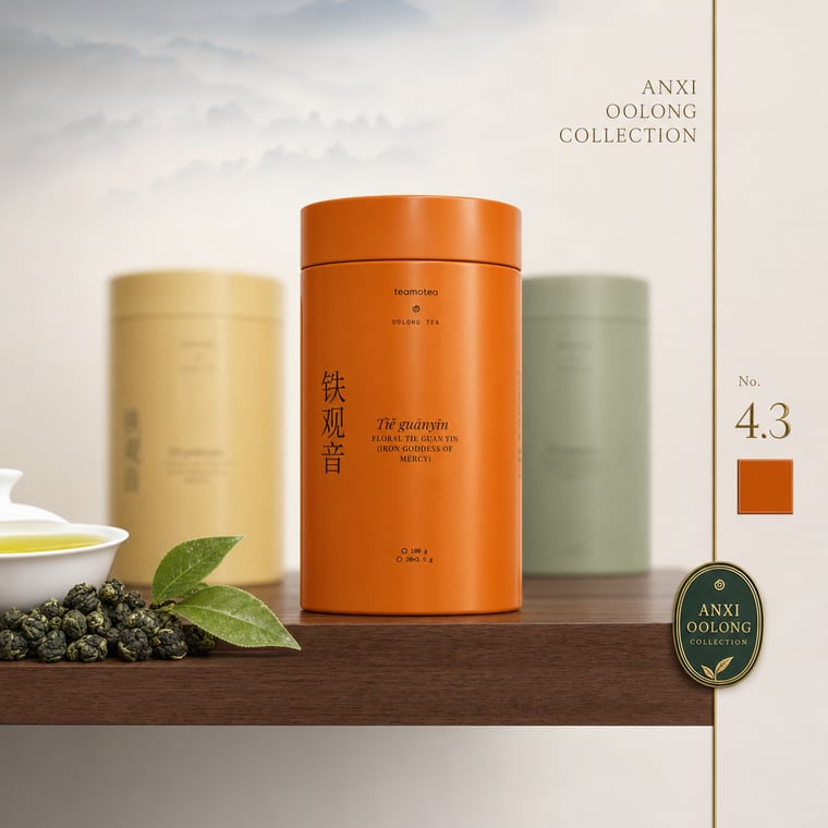 The design — Floral Tie Guan Yin