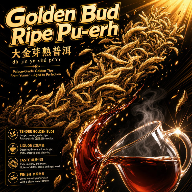 The design — Da Jin Ya Shu Pu-erh