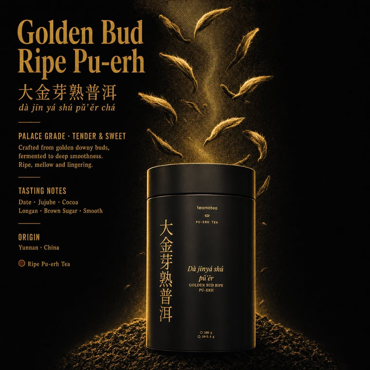 The design — Da Jin Ya Shu Pu-erh