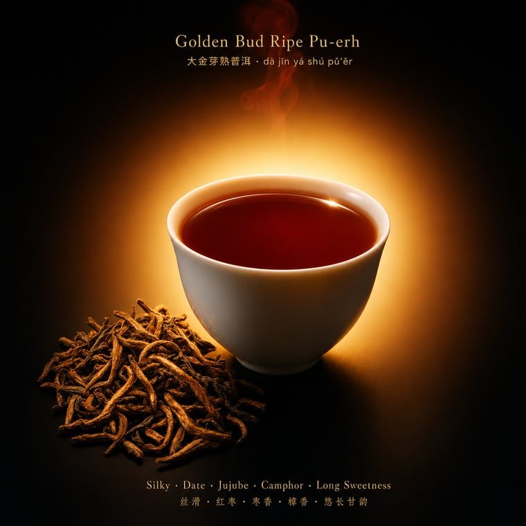 The design — Da Jin Ya Shu Pu-erh