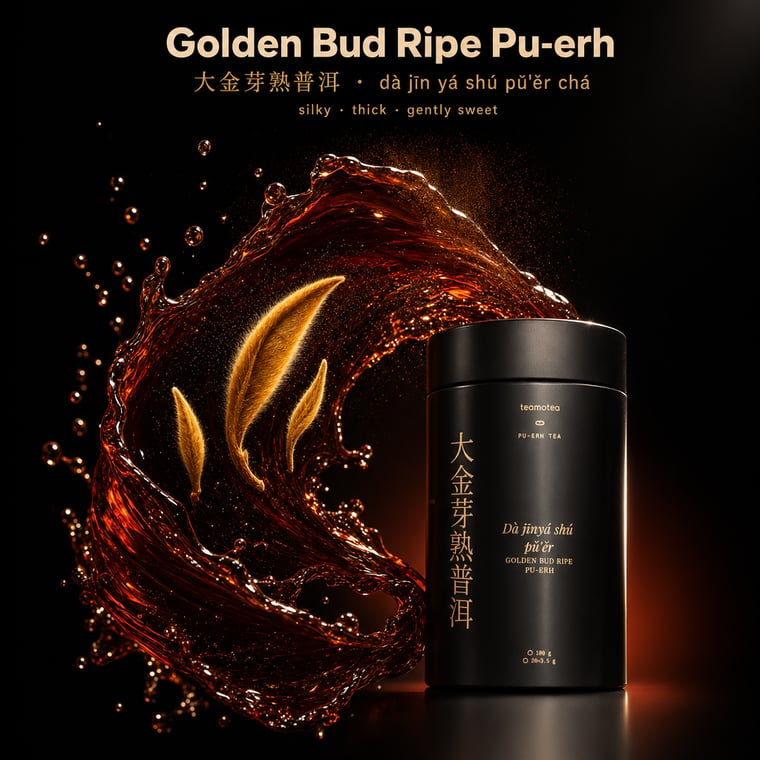 The design — Da Jin Ya Shu Pu-erh