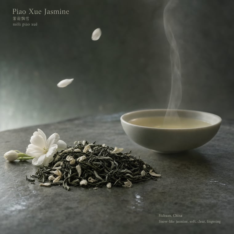 The design — Mòlì Piāo Xuě
