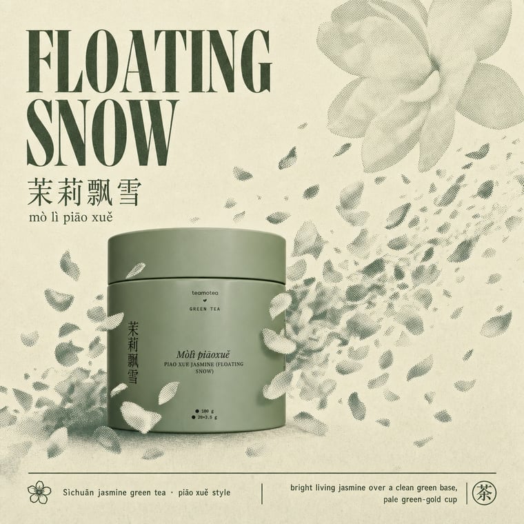 The design — Mòlì Piāo Xuě