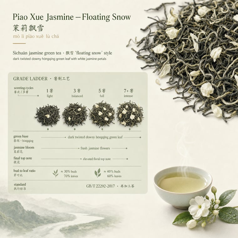 The design — Mòlì Piāo Xuě