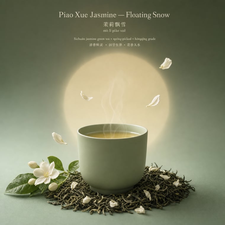 The design — Mòlì Piāo Xuě