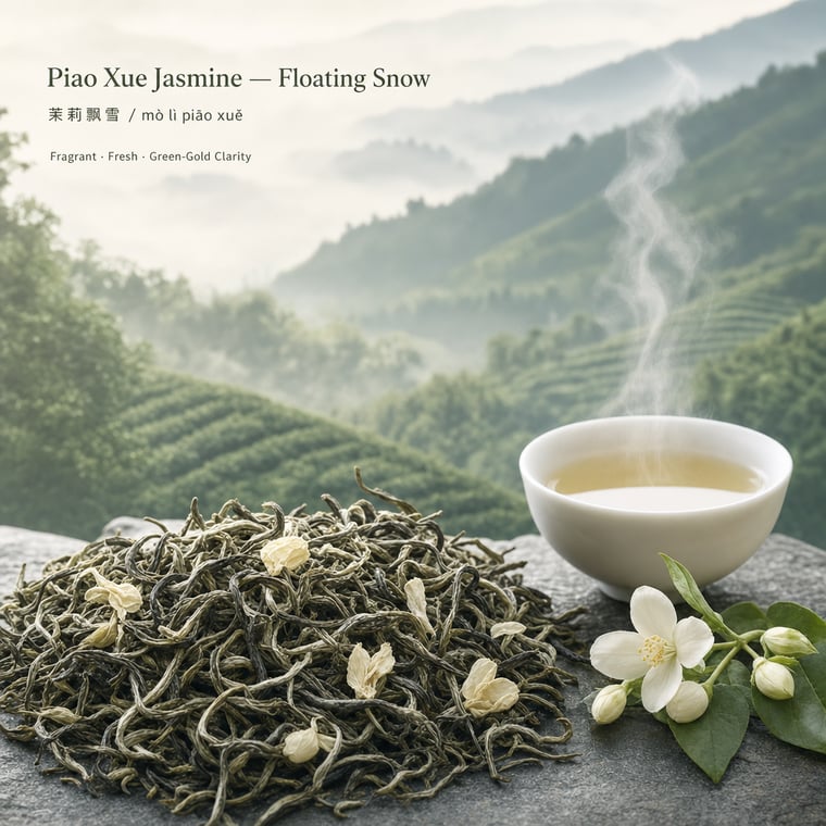 The design — Mòlì Piāo Xuě