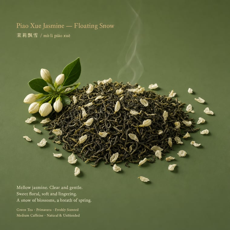 The design — Mòlì Piāo Xuě