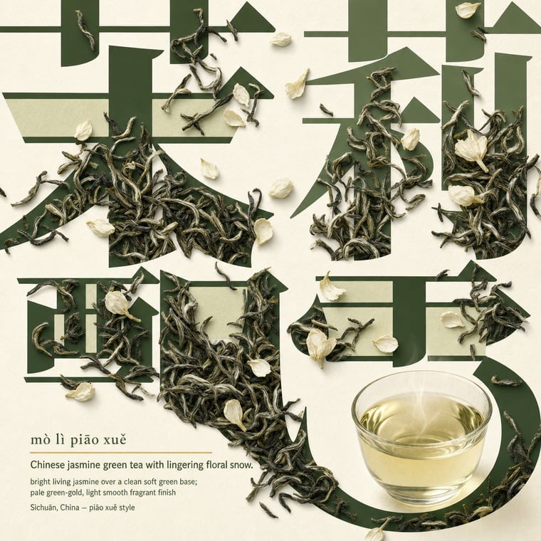 The design — Mòlì Piāo Xuě