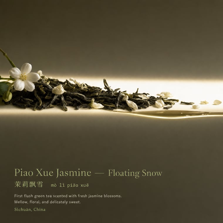 The design — Mòlì Piāo Xuě