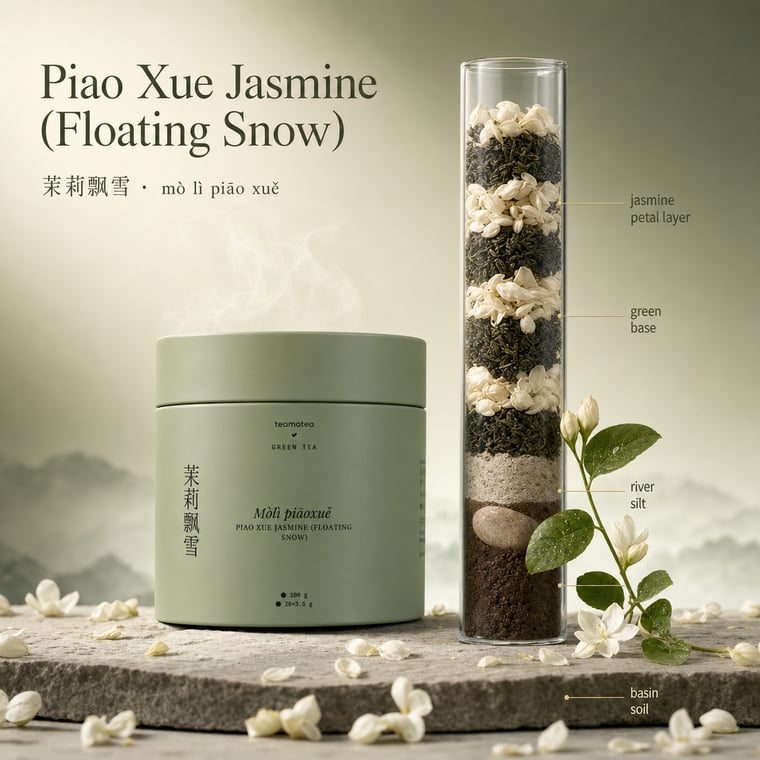 The design — Mòlì Piāo Xuě