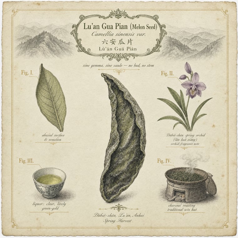 The design — Liú Ān Guà Piān