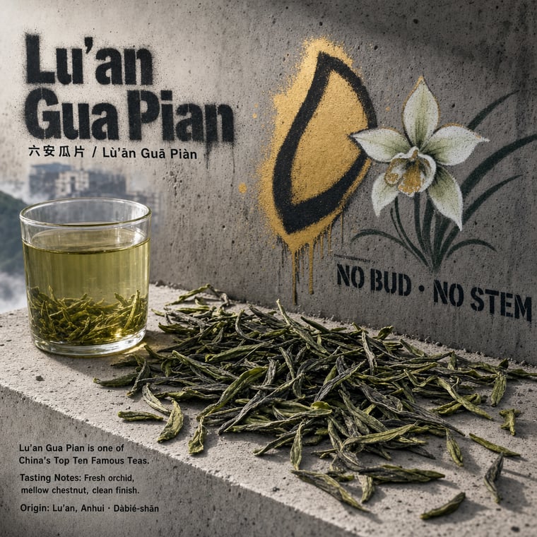The design — Liú Ān Guà Piān