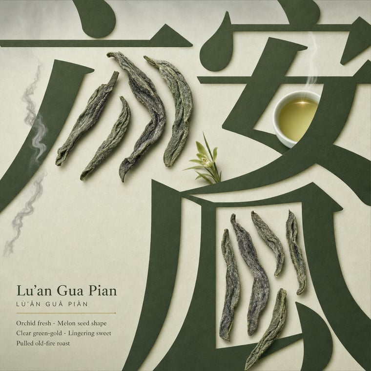 The design — Liú Ān Guà Piān