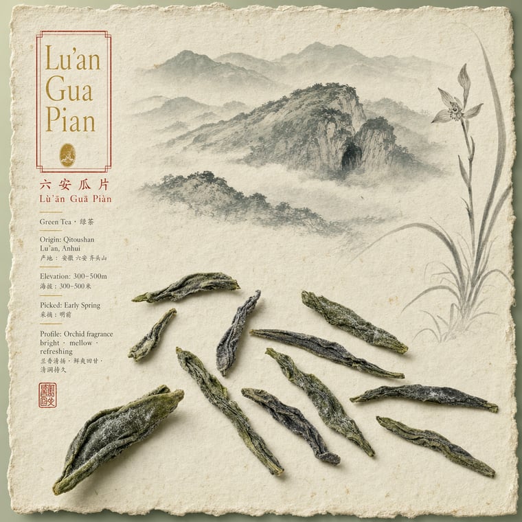 The design — Liú Ān Guà Piān