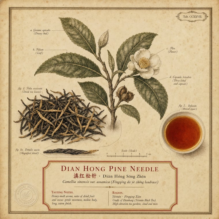 The design — Diān Hóng Sòng Zhèn