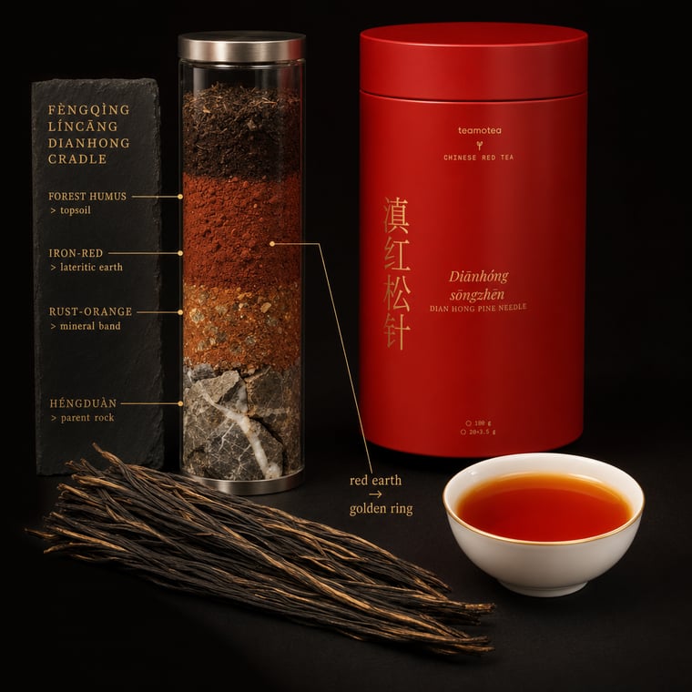 The design — Diān Hóng Sòng Zhèn