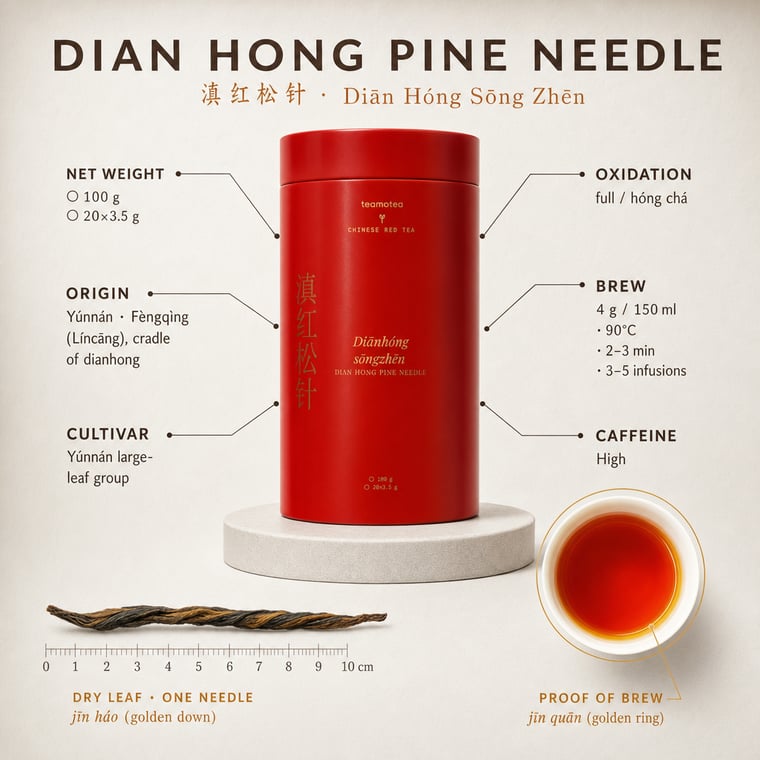 The design — Diān Hóng Sòng Zhèn