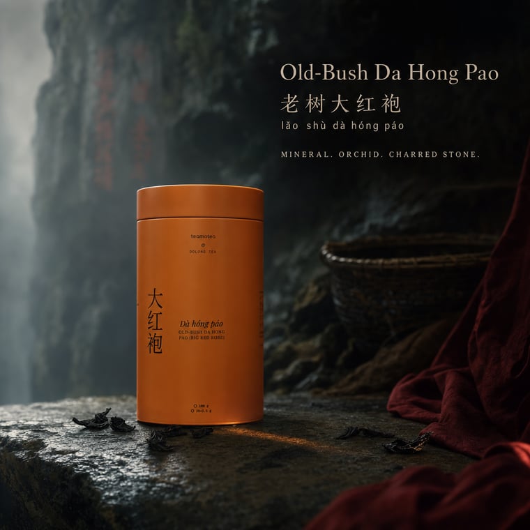 The design — Dà Hóng Páo