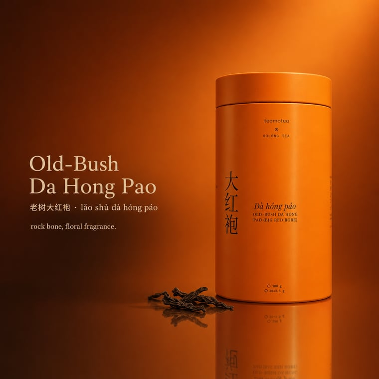 The design — Dà Hóng Páo