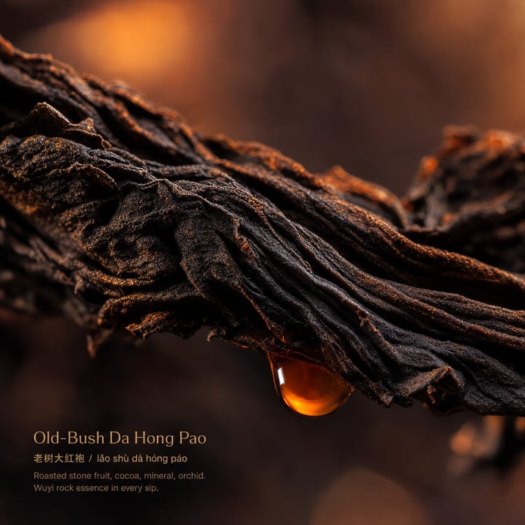 The design — Dà Hóng Páo